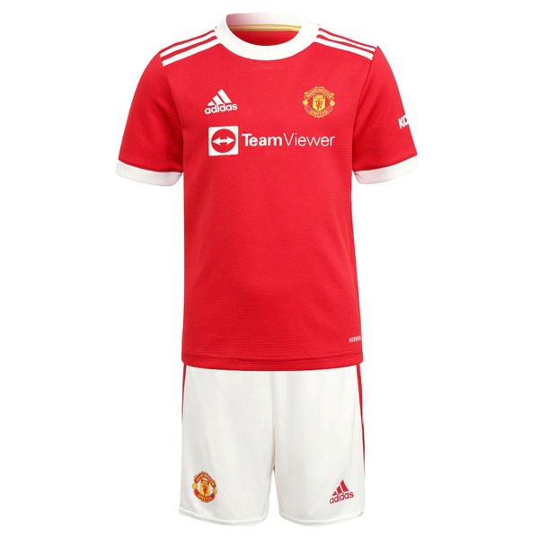 Trikot Manchester United Heim Kinder 2021-22 Rote